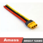 Amass MR60 plug three-core aircraft model high current plug charging male and female head pack of 5 pieces - Image 8