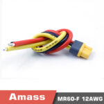 Amass MR60 plug three-core aircraft model high current plug charging male and female head pack of 5 pieces - Image 9