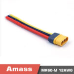 Amass MR60 plug three-core aircraft model high current plug charging male and female head pack of 5 pieces - Image 5
