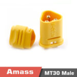 Amass MT30 3-core plug cable 3pin motor cable model aircraft lithium battery connector pack of 5 pieces - Image 3