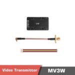 Video transmitter MV3W VTX, 3W 5.8GHz videolink - Image 8