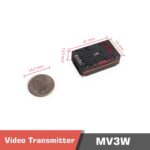 Video transmitter MV3W VTX, 3W 5.8GHz videolink - Image 9