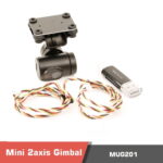 Gimbal MUG201 Mini 2axis for Drones - Image 2
