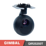 Gimbal Camera QIR25250T | 10x Optical Zoom Cooled MWIR IR Thermal 50Hz | 8mm Prime lens EO Sensor - Image 3