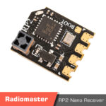 RadioMaster RP2 ExpressLRS 2.4GHz Nano Receiver - Image 2