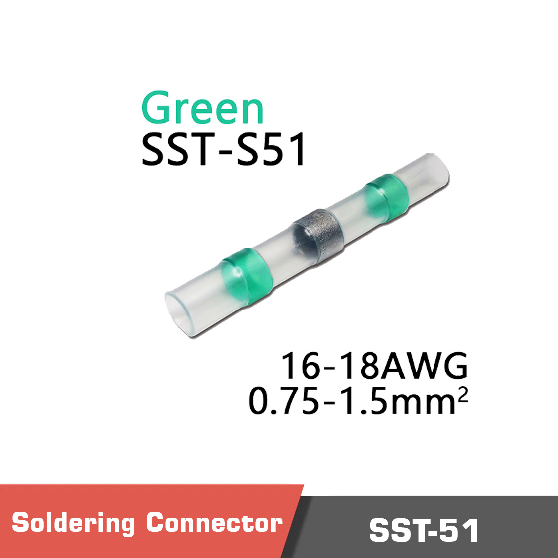 SST-51.jpg SST-51 Soldering Connector — 50 pieces pack - Image 1