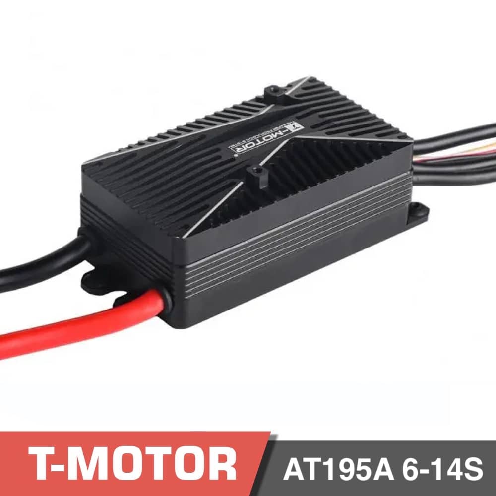 T-MOTOR-AT195A-t1.jpg AT195A 6-14S VTOL Fixed Wing Drone ESC - Image 1