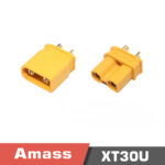 Amass XT30U plug original lithium battery plug model aircraft motor plug energy storage pack of 5 pieces - Image 7