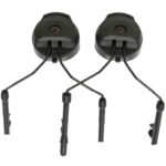 Adapter 3M Peltor ARC for Peltor shooting headphones Black