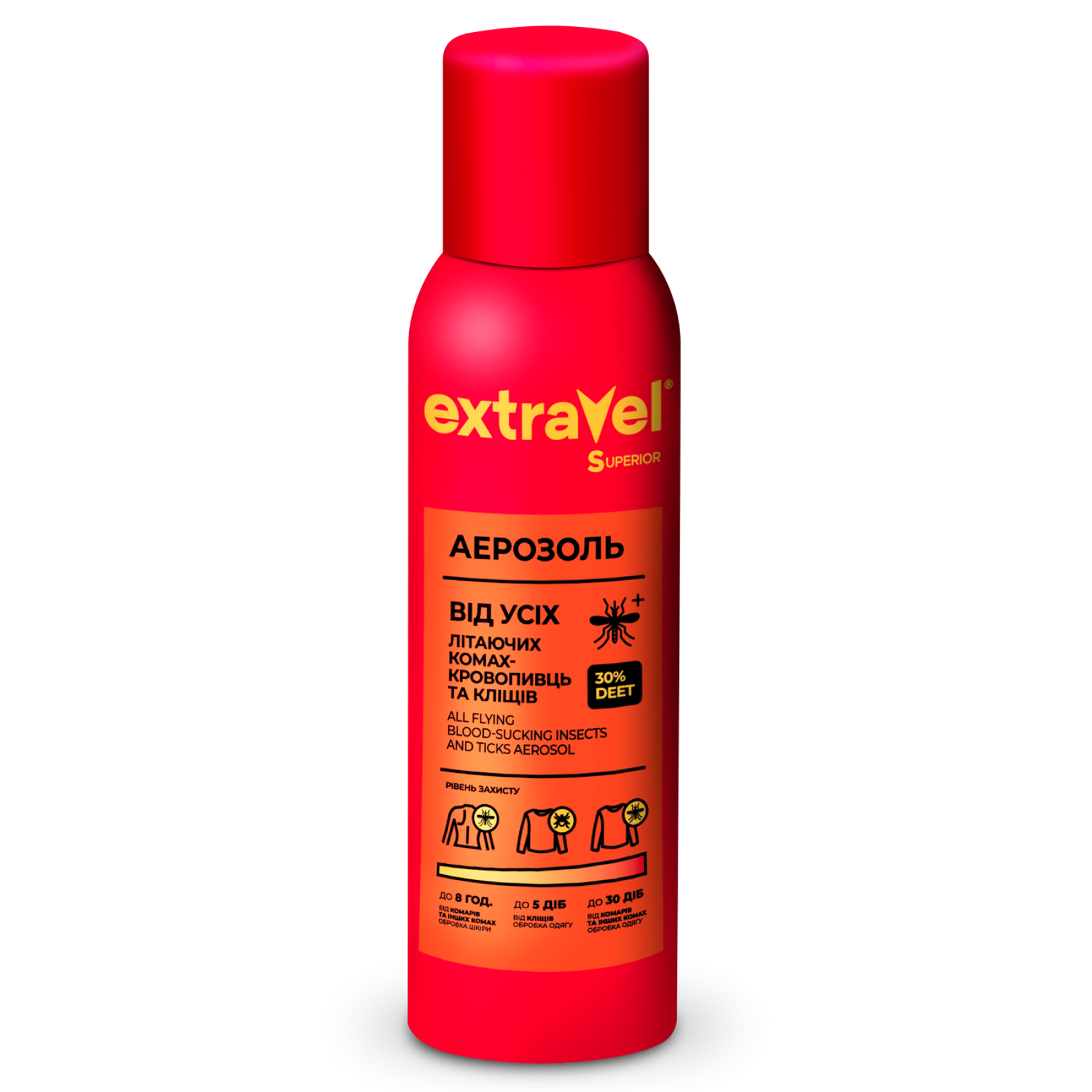aerozol-repelent-vid-usikh-litayuchikh-krovososuchikh-komakh-ta-klishchiv-extravel-superior-100-ml1-1700x1700-1.png Aerosol repellent against all flying blood-sucking insects and ticks Extravel Superior 100ml - Image 1