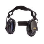 Sordin Supreme Pro-X Active Shooting Headphones with back holder for Black helmet