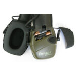 Active protective headphones Howard Leight Impact Sport R-01526 Olive - Image 4