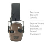 Active protective headphones Howard Leight Impact Sport R-02549 Bluetooth Coyote - Image 4