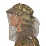 Anti-mosquito net for hats Olive - Image 2
