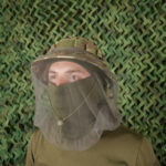 Anti-mosquito net for hats Olive - Image 7