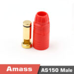 Amass AS150-M/F anti-ignition plug 7mm gold-plated plug aircraft model car model drone plant protection pack of 5 pieces - Image 5