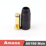 Amass AS150-M/F anti-ignition plug 7mm gold-plated plug aircraft model car model drone plant protection pack of 5 pieces - Image 4