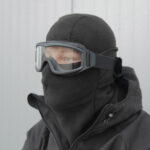 Camotec Pro Nord Fleecee Black balaclava - Image 3