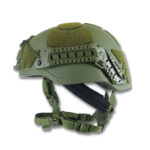 Ballistic Kevlar helmet Sestan-Busch Helmet MID CUT Olive - Image 3