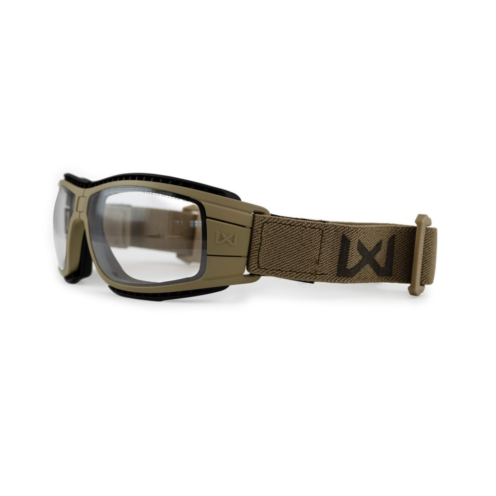 balistychna-maska-wiley-x-lynx-2-linzy-chorna-prozora-koyot-1-1700x1700-1.jpg Wiley X Lynx Ballistic Goggles 2 Lenses (Black, Clear) Coyote - Image 1