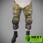 Next Gen ballistic leg protection with Multicam Class 1 ballistic protection - Image 3