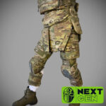 Next Gen ballistic leg protection with Multicam Class 1 ballistic protection - Image 7