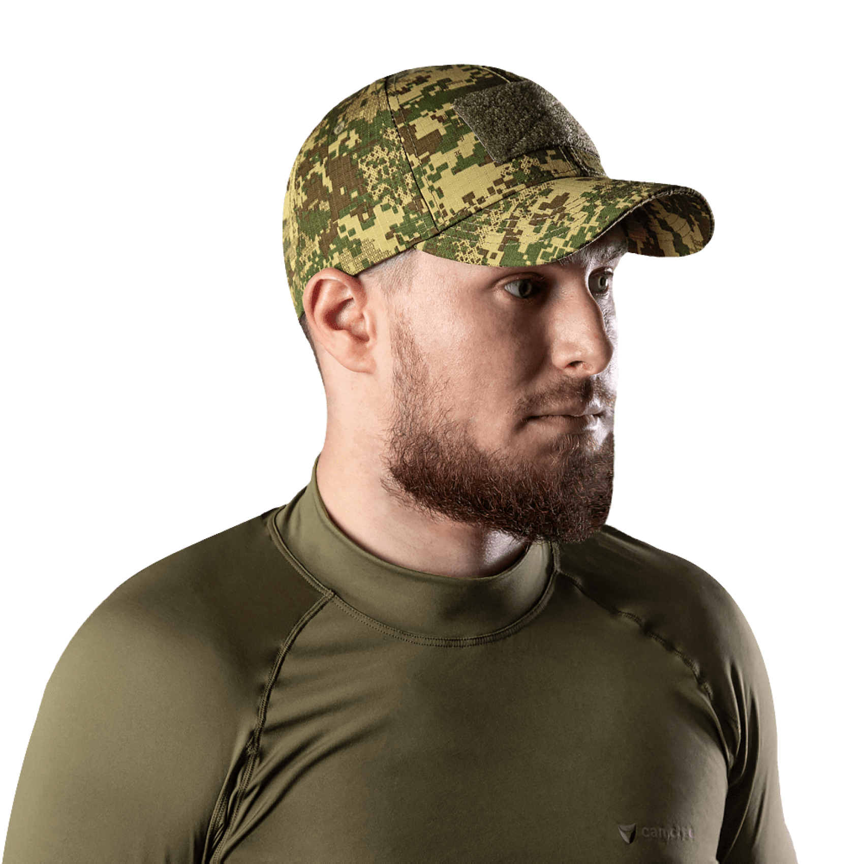 beysbolka-tactic-rs-tf-hizhak-piksel-1700x1700-1.png Camotec Tactic RS TF Predator Pixel baseball cap - Image 1