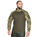 Combat shirt Camotec Raid 2.0 Rip-Stop CVC/Coolpass Air 2.0 MM14 Pixel - Olive
