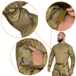 Combat shirt Camotec Raid Multicam - Tan - Image 4