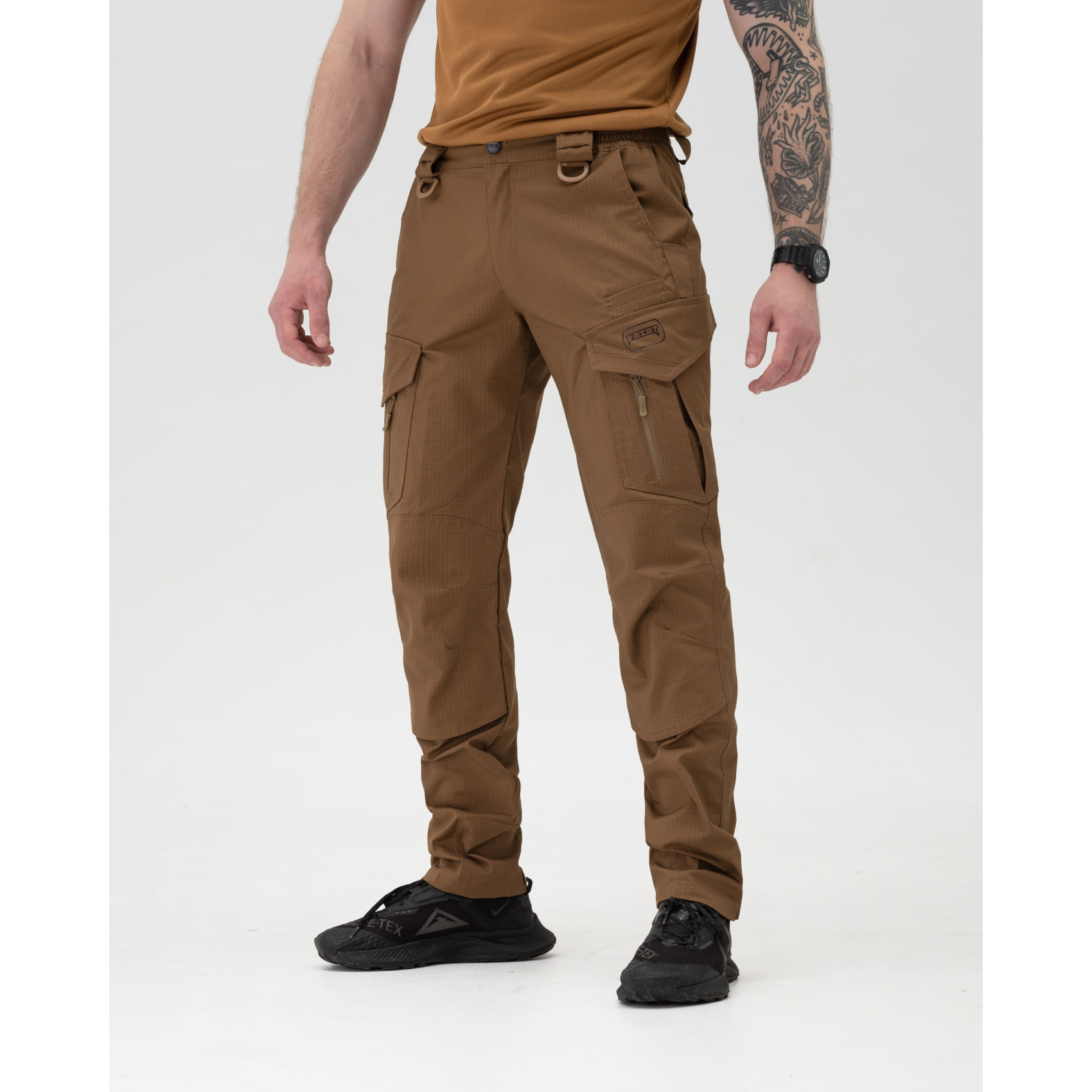briuky-kargo-taktychni-bezet-onyx-koiot-min-1700x1700-1.jpeg Tactical cargo pants Bezet Onyx Coyote - Image 1
