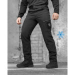 Tactical cargo pants Bezet Softshell Echelon Black