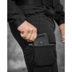 Tactical cargo pants Bezet Softshell Echelon Black - Image 11