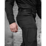Tactical cargo pants Bezet Softshell Echelon Black - Image 14