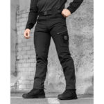 Tactical cargo pants Bezet Softshell Echelon Black - Image 6