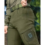 Tactical cargo pants Bezet Softshell Echelon Khaki - Image 10
