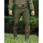 Tactical cargo pants Bezet Softshell Echelon Khaki - Image 2
