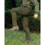 Tactical cargo pants Bezet Softshell Echelon Khaki - Image 6