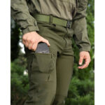 Tactical cargo pants Bezet Softshell Echelon Khaki - Image 8