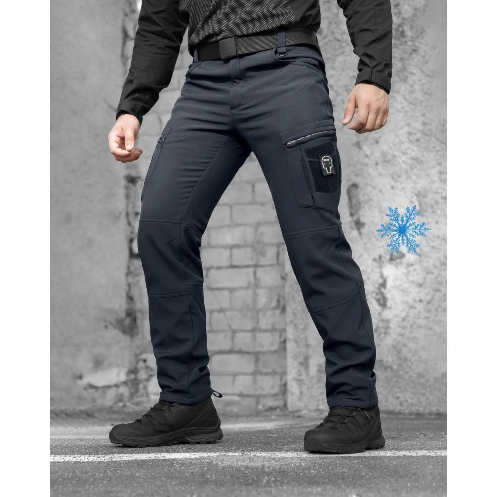 bryuky-kargo-taktychni-bezet-softshell-eshelon-syniy-1-1700x1700-1.jpg Tactical cargo pants Bezet Softshell Echelon Blue - Image 1