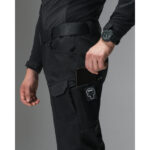 Tactical cargo pants Bezet Softshell Bayraktar Black - Image 8