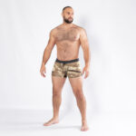 Camotec A-TACS AU Brown men's boxer shorts - Image 2