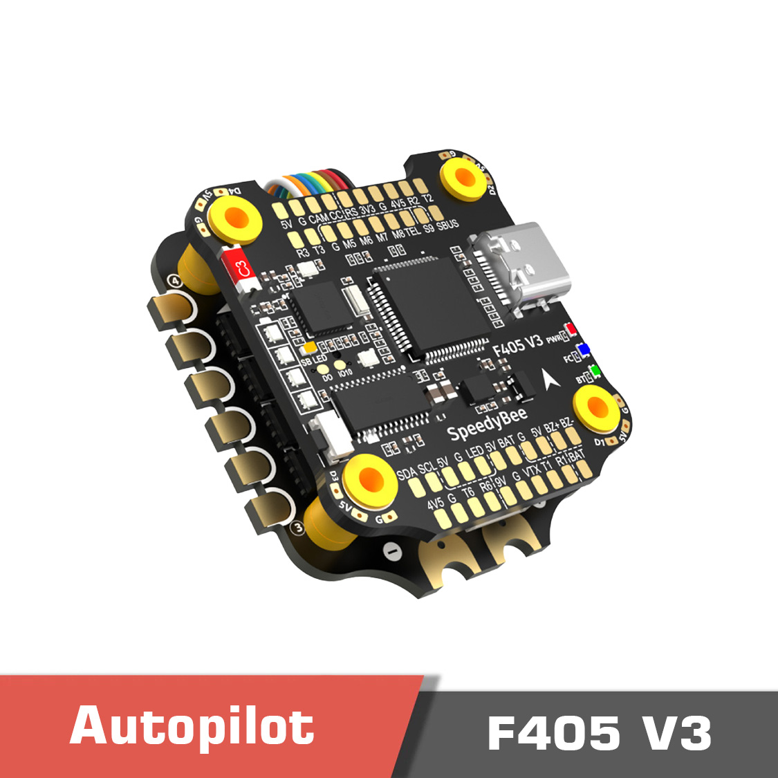 f405-v3.1.jpg SpeedyBee F405 V3 BLS 50A 30×30 FC and ESC Stack - Image 1