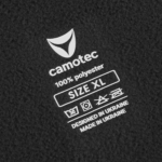 Camotec Hawk Black fleece jacket - Image 4