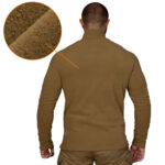Camotec Hawk Himatec Fleece Jacket Coyote - Image 3