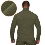 Camotec Hawk Himatec Fleece Jacket Olive - Image 3