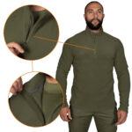Camotec Hawk Himatec Fleece Jacket Olive - Image 5
