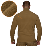 Camotec Hawk Coyote fleece jacket - Image 2