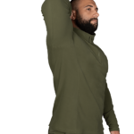 Camotec Hawk Olive fleece jacket - Image 3