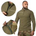 Camotec Hawk Tan fleece jacket - Image 5