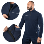 Camotec Hawk Blue fleece jacket - Image 6